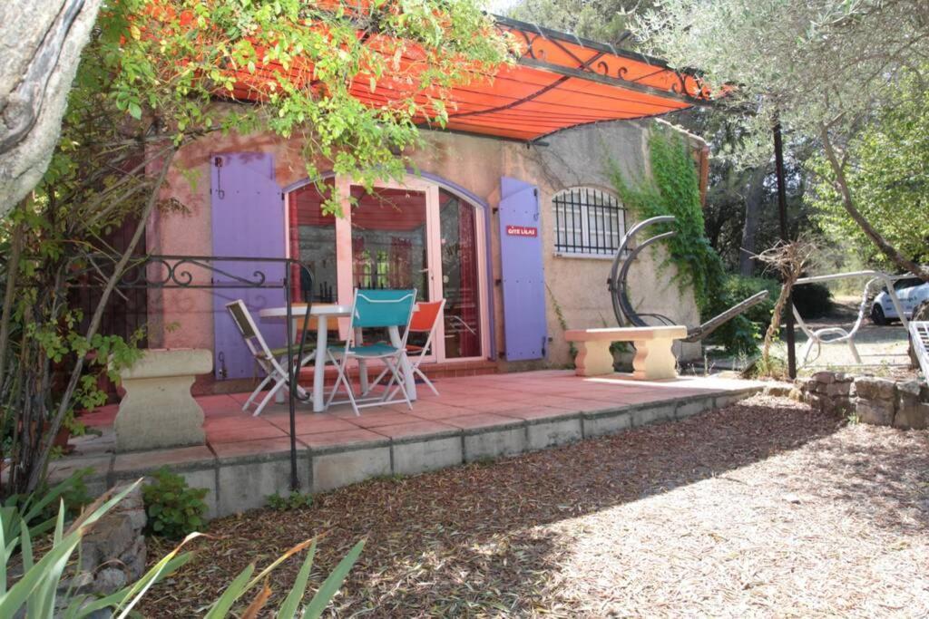 Gite Avec Piscine Et Climatisation Buzignargues Exterior foto